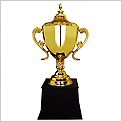 White Silver Trophy 6212
